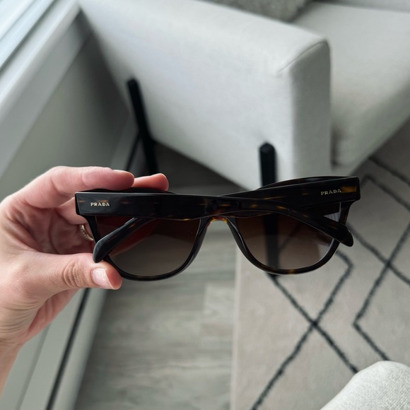 Prada Tortoise Shell Sunglasses - Picture 3 of 6